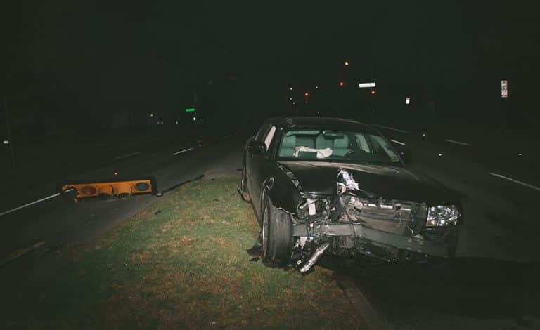 Totaled Car after a DUI Victim Rights crash